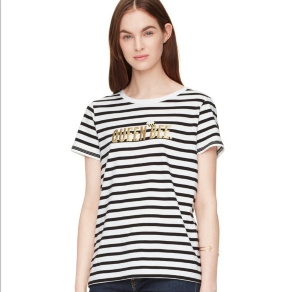Kate Spade Queen Bee Tee Size M
